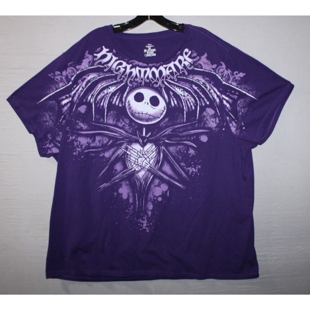 Disney The Nightmare Before Christmas Jack Skellington Tribal Mens T-Shirt 3XL
